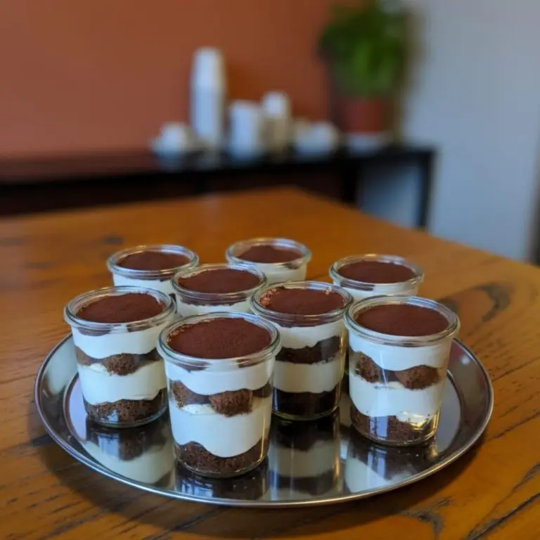 Tiramisù im Glas – Italienische Desserts Catering STORIA München