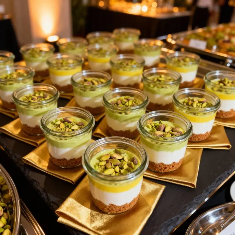 Pistazien-Törtchen – STORIA Catering München