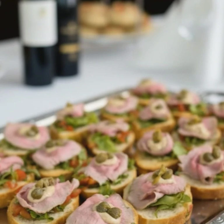 Bruschette – Platte – STORIA Catering München
